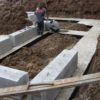 Фундаменты из железобетонных блоков